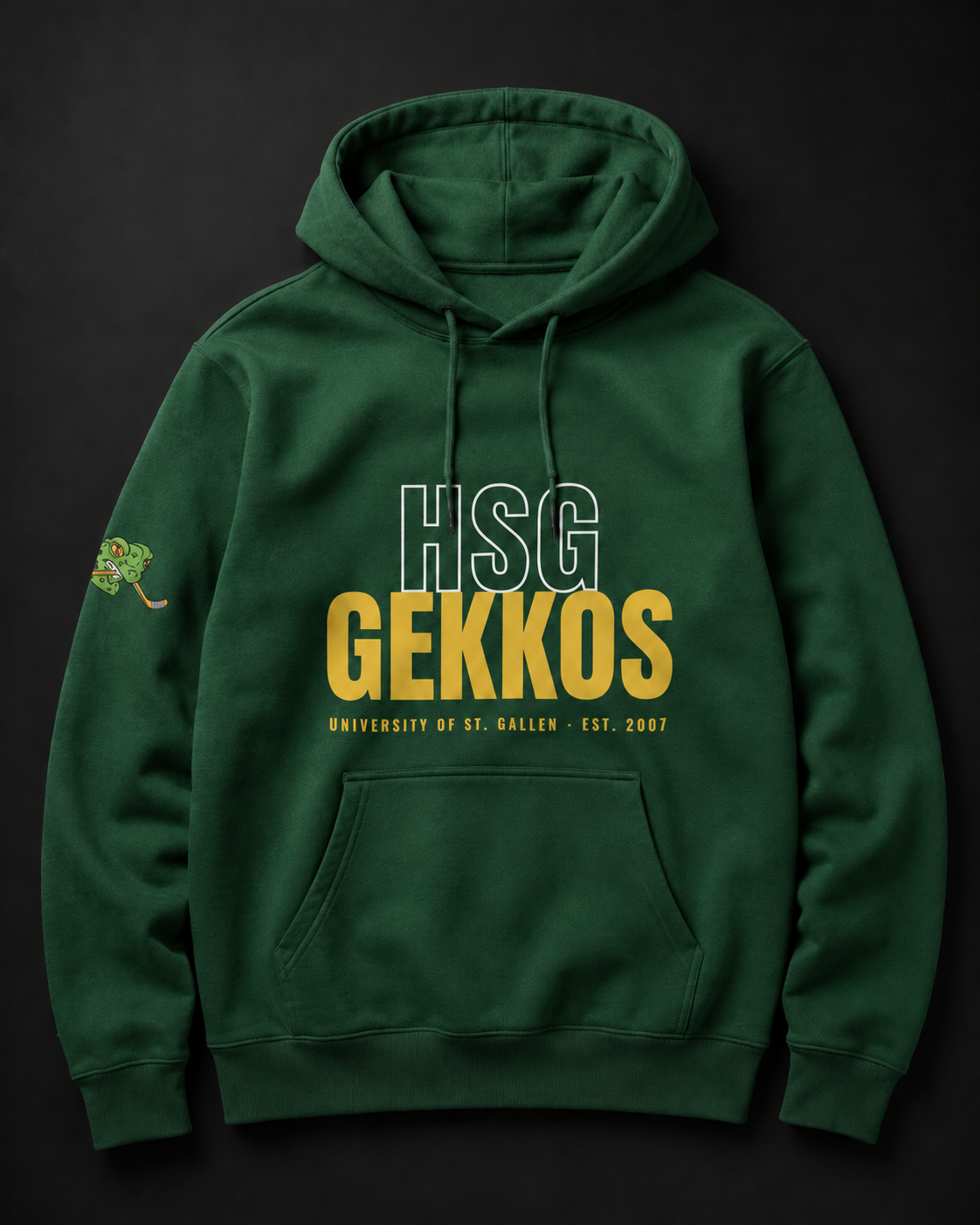HSG Gekkos Green Hoodie